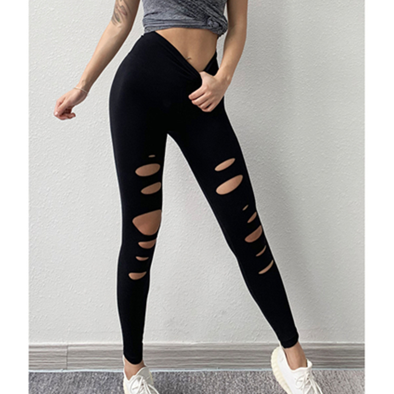 Women's yoga gym pants stretch tight running gym leggings